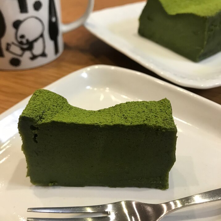 米粉でしっとり抹茶ガトーショコラ